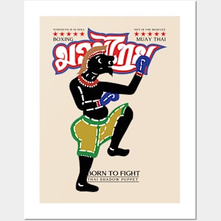 Boxing Muay Thai The Art of Eight Limbs Posters and Art